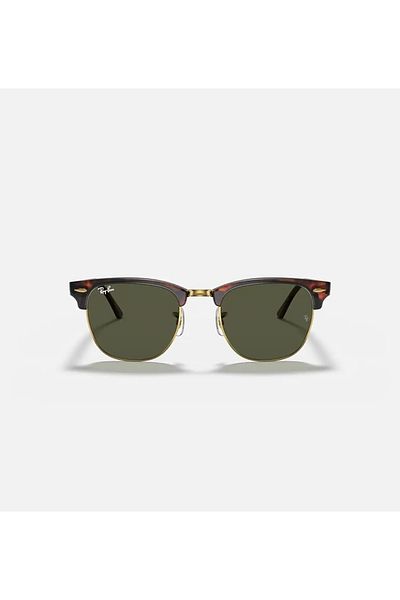 Ray-Ban Classic Clubmaster Sunglasses Tortoise RB3016 W0366 Size 51