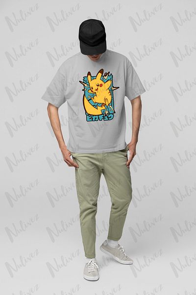 Nulivez Anime Printed High Quality Compact Unisex Oversize T-Shirt
