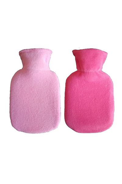 Sia كيس ماء ساخن 2 قطعة، وردي 23x15x2 سم 250 مل