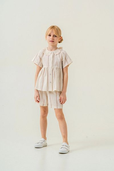 My Hanne Collar Detailed Girl's Suit 3825