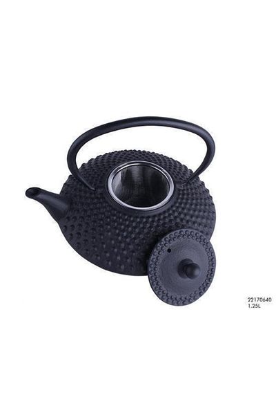 Tavola Imperial cast iron kettle 1.25L black
