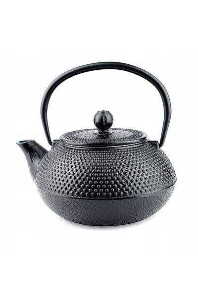 Tavola Imperial cast iron kettle 0.8 l black