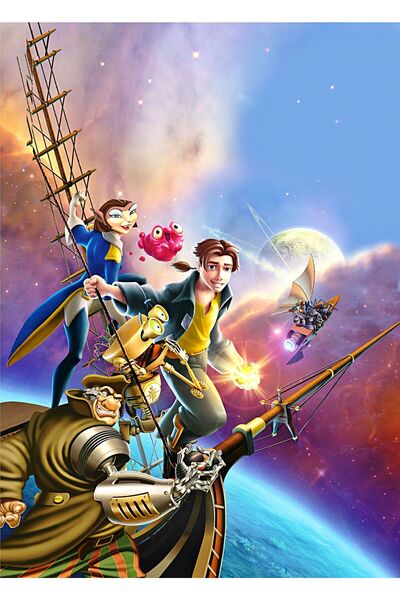 media Fototapet de perete autoadeziv si lavabil Planeta comorilor, 135 x 225 cm