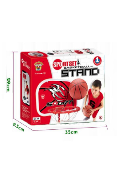 rexa مجموعة ألعاب كرة السلة الداخلية - لعبة رياضية صغيرة للأطفال