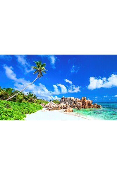 media Fototapet de perete autoadeziv si lavabil Stanci in mare, 270 x 200 cm