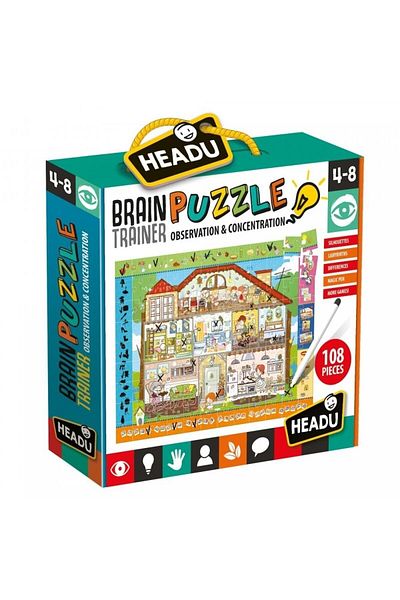 OYUNCAK GEZEGENİ Brain Trainer Puzzle It21154