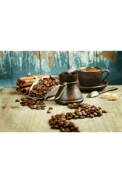 media Autocolant Cafea la ibric, 270 x 200 cm
