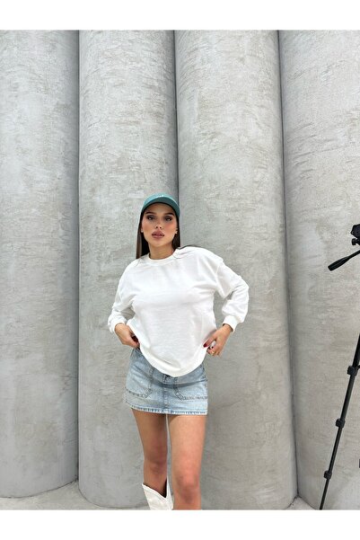 RESSHO Solid Color Women's Sweatshirt