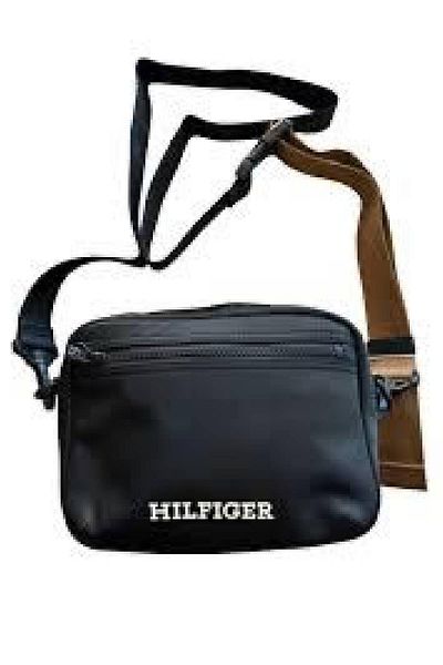 Tommy Hilfiger Men's Black Shoulder Bag Xm0Xm03082Bds