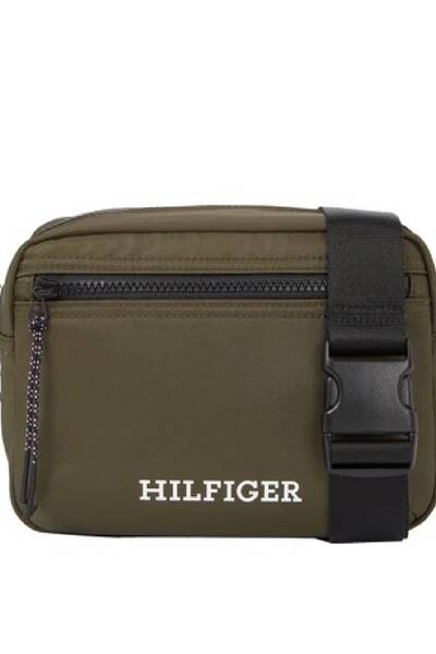 Tommy Hilfiger Erkek Haki Omuz Çantası XM0XM03082RBN