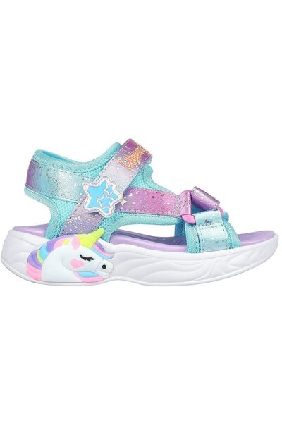 SKECHERS Sandály Skechers Unicorn Dreams, Fialové, Dětské