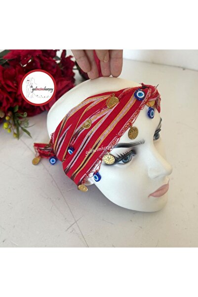 Gelincimherşey İşlemeli Yöresel Karadeniz Keşanı Bandanası