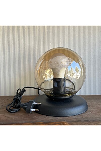 gaziantepavize Sihirli Küre Bal Glop Elektrikli Abajur Masa Lambası Modern De...