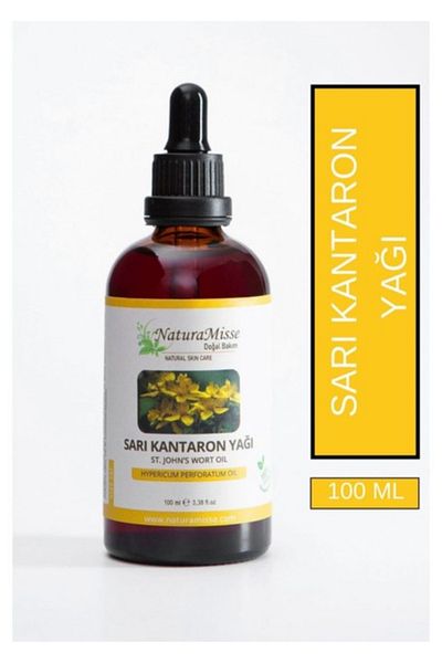 NaturaMisse St. John's Wort Oil 100 ml Natural St. John's Wort Oil Oanrıcı Wound Relief Oil