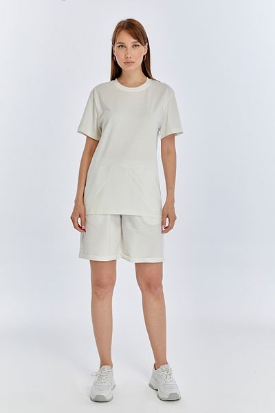 OXVİN 2-Piece Women's T-Shirt - Shorts Set Regular Modal Blend (Shorts - T-Shirt)