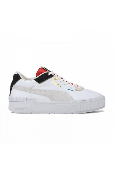 Puma Cali Sport Wh Wn S Puma Alb-Puma Negru 373908-01
