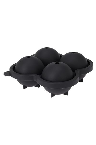 Excellent Houseware Form 4 Brest ice spheres, silicone, 16 x 15 x 7 cm