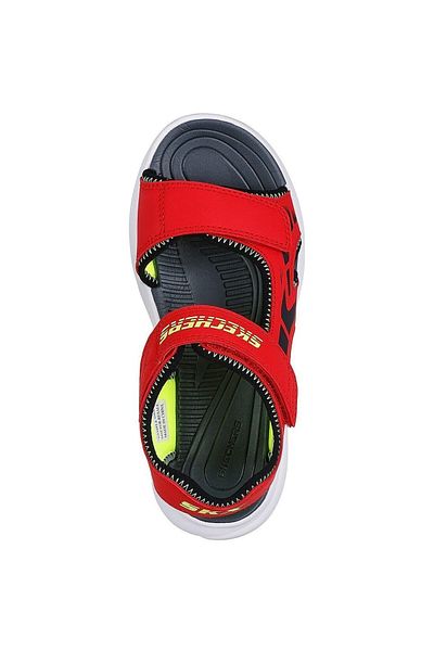 SKECHERS Sandály Skechers Razor Splash - Aqua, Červené, Dětské
