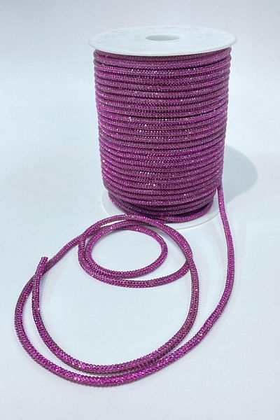 Limelia Fuchsia Full Tight Stone Pipe Ribbon Cord