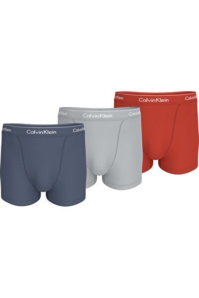 Calvin Klein Erkek Siyah Relaxed Fit Trunk 3pk Boxer
