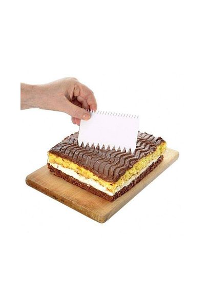 Excellent Houseware Set de 3 răzuitoare pentru patiserie, plastic, 12x8 cm