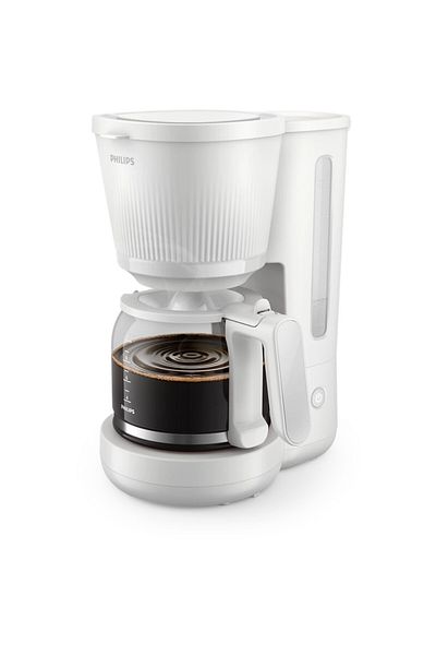 Philips Philips Coffee Maker Series 3000 HD7411/00, 1.25 l, Auto shut-off, Arctic white