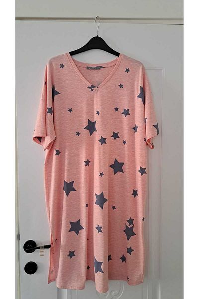 EMSE Maternity Maternity Cotton Fabric Printed Nightgown