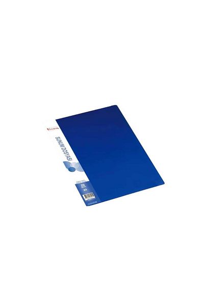Ticon Presentation File A4 10 Piece Blue 10355