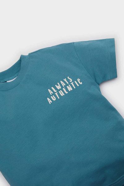 DeFacto Tricou cu mânecă scurtă cu imprimeu pentru bebeluși D7910A525SM