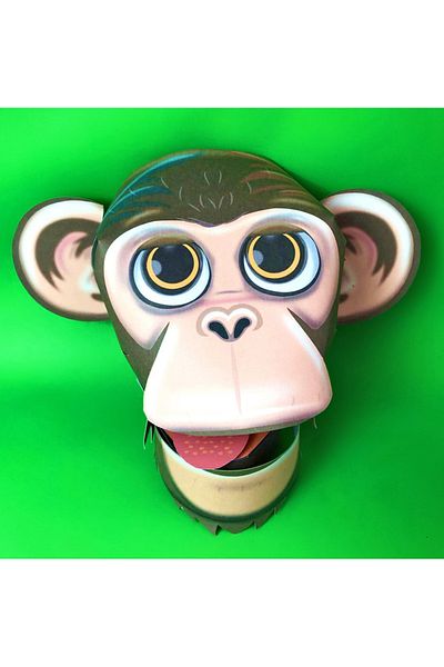 Probest DESIGN Monkey Hand Puppet, Mentossori Cut Paste Art Puppet Hand Skill