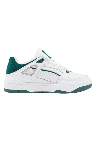 Puma Slipstream Jr Puma White-Varsity Green