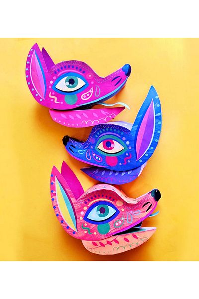 Probest DESIGN Chihuahua Hand Puppet, Mentossori Cut Paste Art Puppet Hand Skill