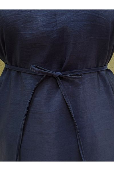 MİHRA STORE Zenita Raglan Sleeve Tunic-Bn4175 Navy Blue