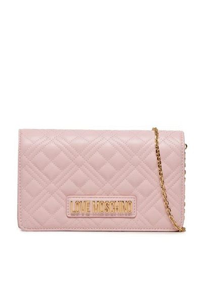 Love Moschino Taška s řetízkovým popruhem s logem TAŠKA JC4079PP1ILA0601