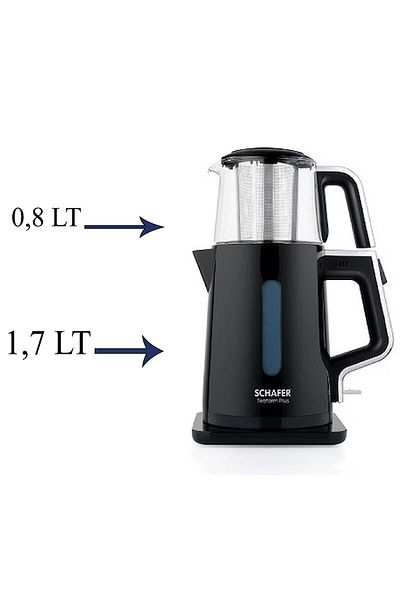 Altabi Sc Ha Fer Teaform Electric Tea Maker Black