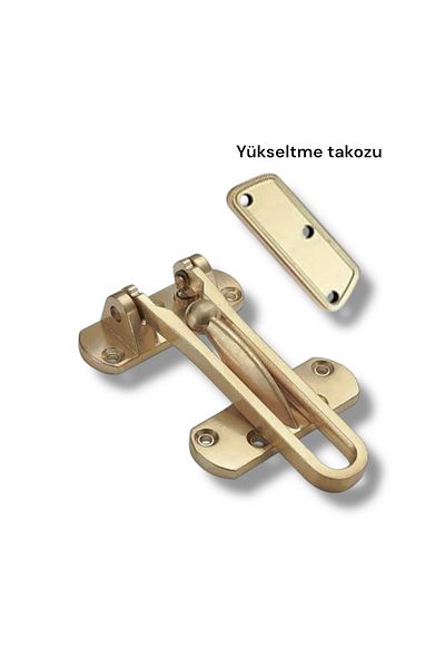 Beşel Steel, Wooden Door Safety Clamp - Safety Lock Yellow