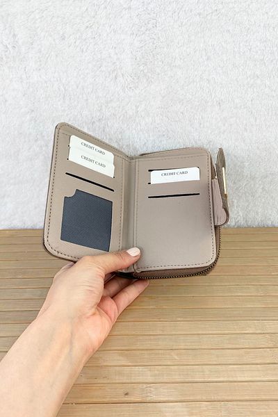 Mazel Design Women's Zippered Card Holder Compartment Wallet Accessory