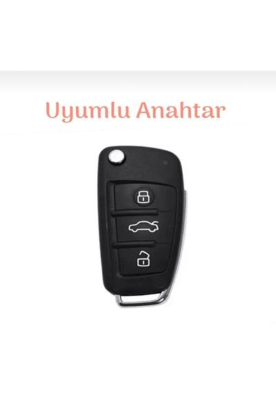 emii auto spare parts Audi Key Case Cover Switchblade Key Compatible Dark Green