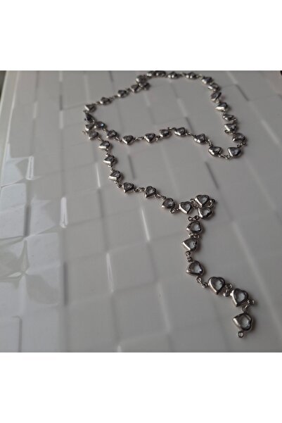 azra takı tasarım Y' Necklace Handmade, Zircon Stone, Multi-Use Women's Necklace