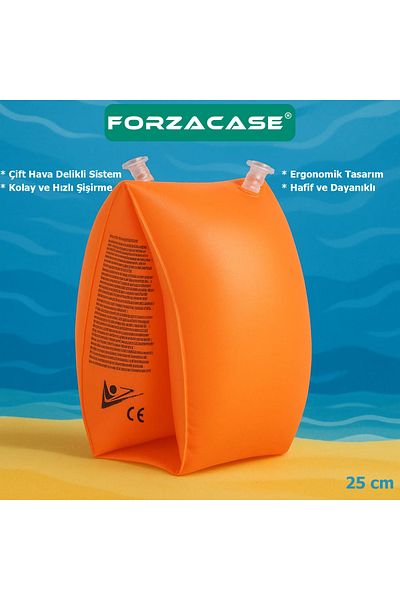 Forzacase Unisex Double Air Hole Inflatable Swimming Arm Sleeve for Children and Adults - Fc1055