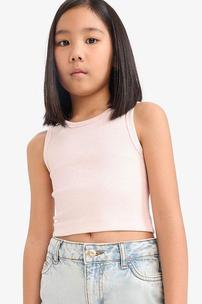DeFacto Girl's Crew Neck Singlet D9097A825Hs