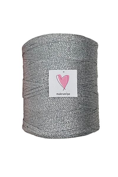 Makromİps Premium Full Silvery Ribbon String 200Gr (+-15) Shiny Evening Dress Shiny Luxury Bag Supplies Basket Hand Knitting Hobby