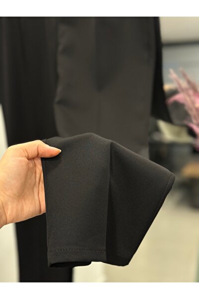 MİHRA STORE Beren Hidden Pocket Pants-Mt1508 Black