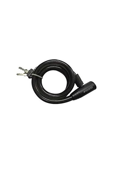 ROBESBON 12x800 Mm Anahtarlı Çelik Halat Kilit Bisiklet Motosiklet Kilidi