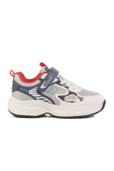 Aspor Navy Blue Velcro Boys' Sneakers