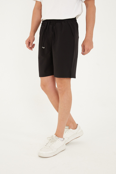 kaphone 10 Men's Parachute Fabric Back Double Pocket Slit Shorts