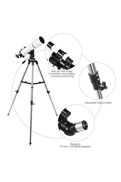 Nikula Yüksek Netlik Monoküler Kara ve Uzay Teleskobu CF50080