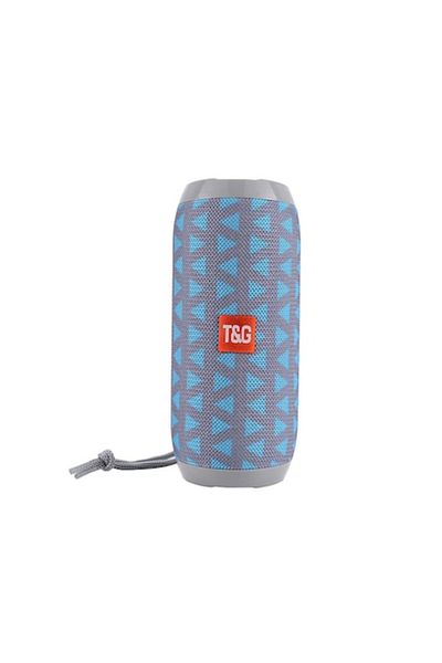 zyteq Boxa portabila ZYTEQ®️, Bluetooth, wireless, microfon, TF, FM, USB, rezistenta, albastra-gri