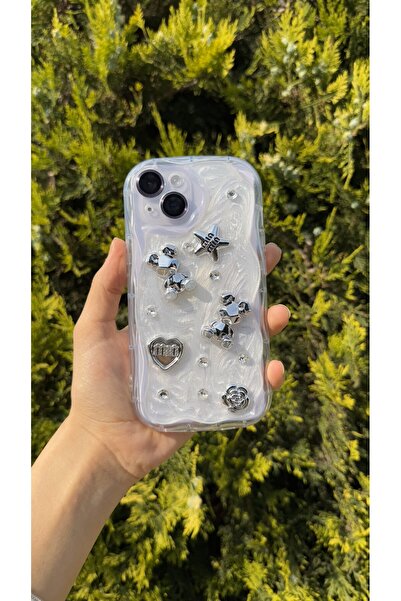 StoreCase Apple İphone Charmlı Sedefli Kılıf