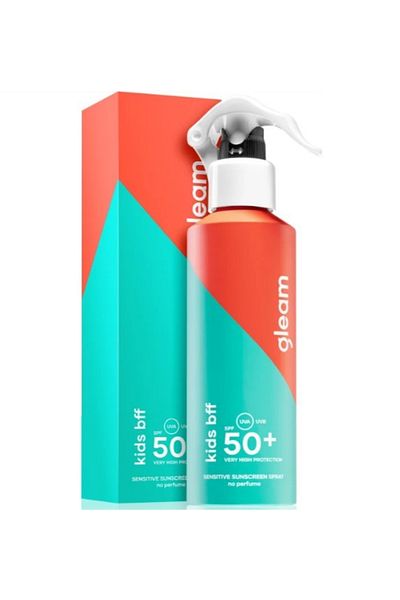gleam Spray protectie solara SPF 50+ Gleam Kids BFF pentru copii, 200 ml